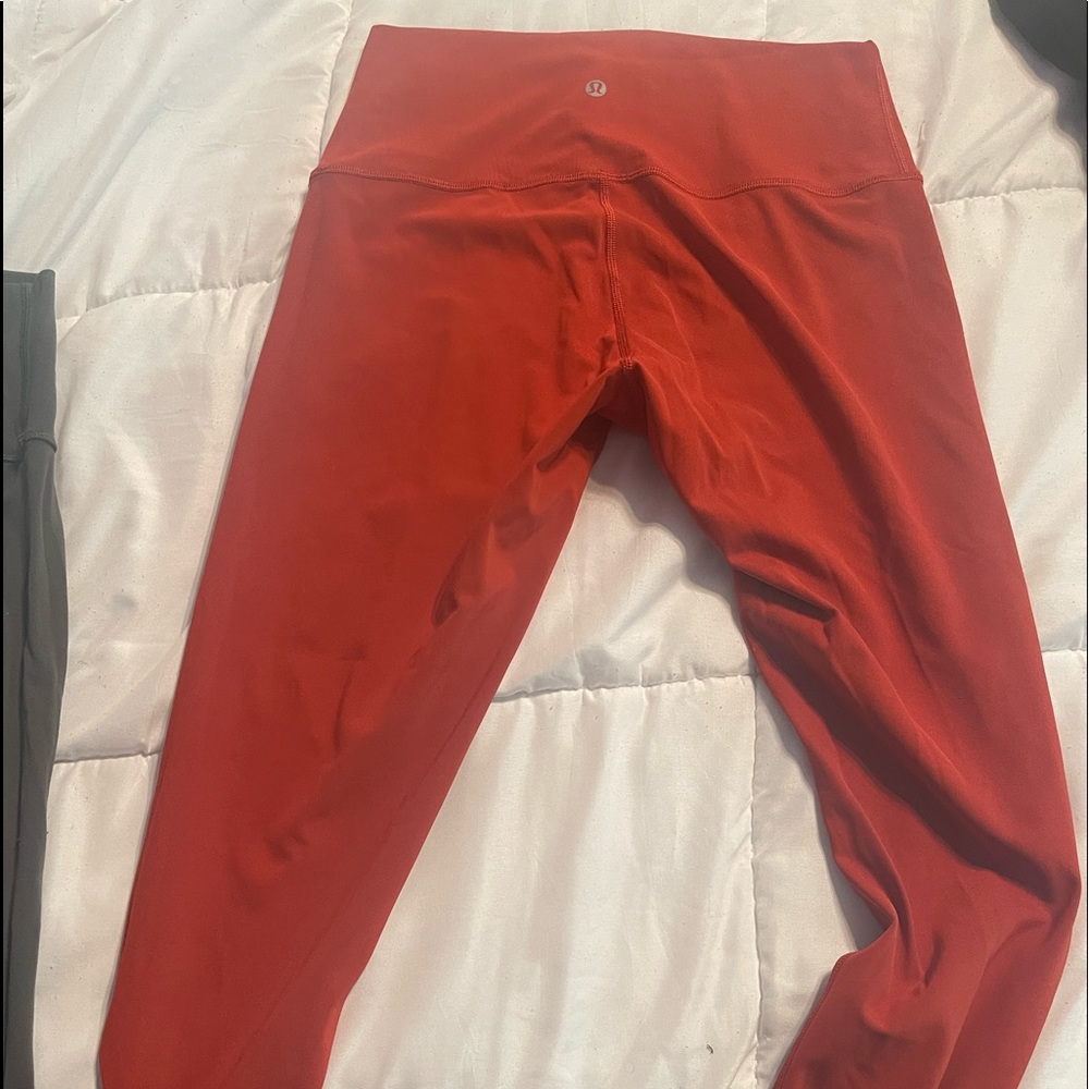 Lululemon Align in Burnt Orange ( size 8)